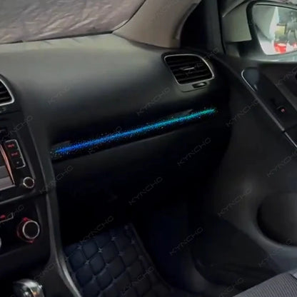 For Volkswagen Golf 6 Symphony 64 Colors Ambient Flowing Neon