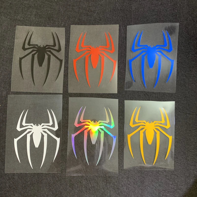 2PCS Stickers Spider Sticker Rear Windshield Front Creative