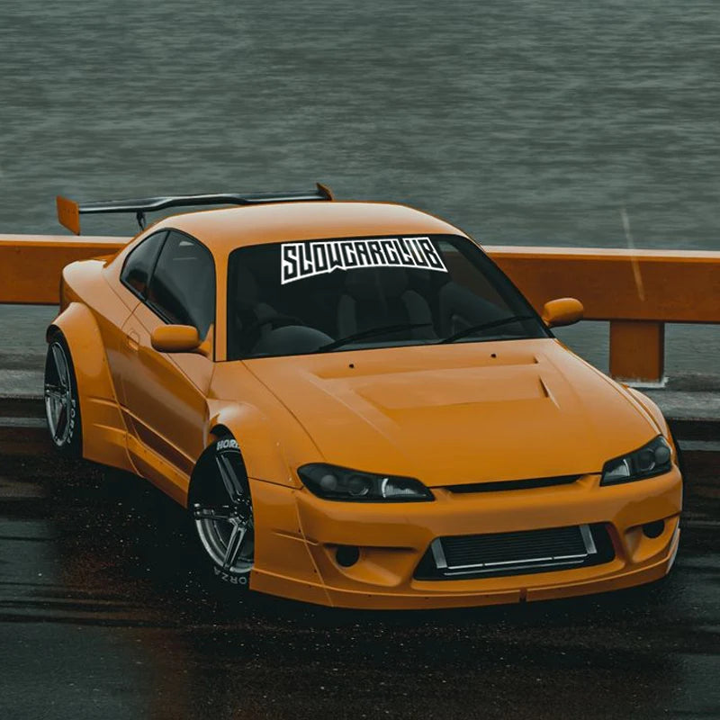 Jdm Decal Slow Club Creative Fashion Sticker Cars Trucks