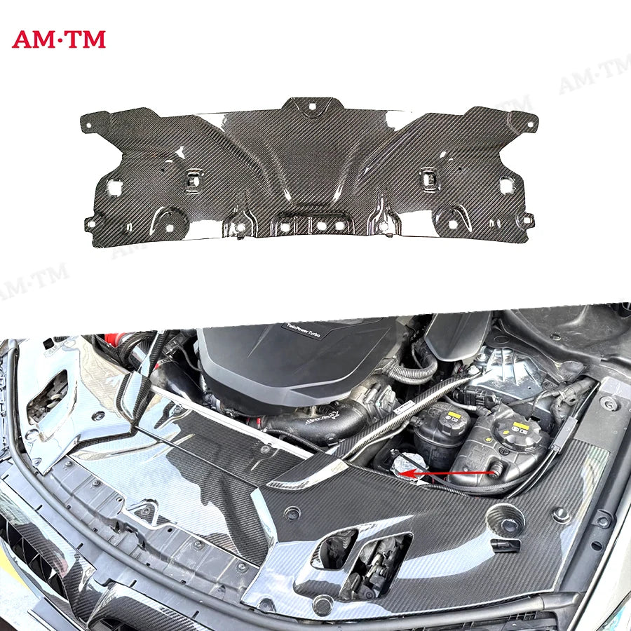 For BMW 5 Series G30 G38 Dry Carbon Fiber Inner Interior Cooling