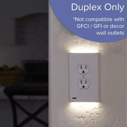 Sensor Duplex Electrical Outlet Plugboard plug-in Receptacle