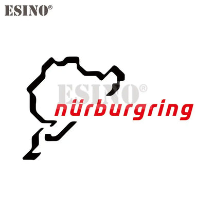 Creative Funny Fashion Decal Nurburgring Motor Sport Racing Road