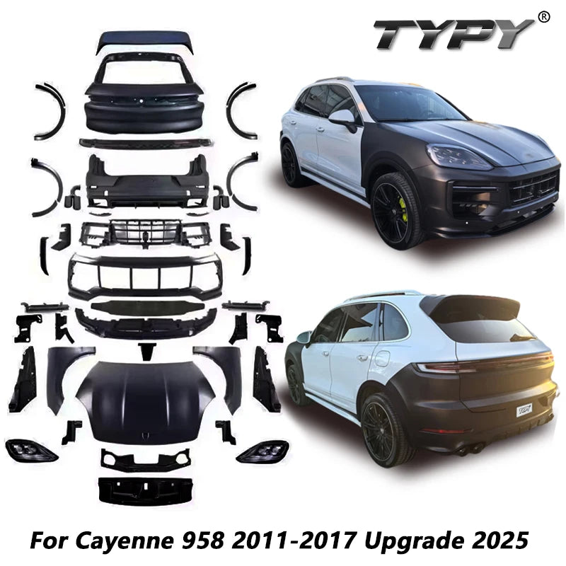 For Porsche Cayenne 958 2011-2017 958.1 Typy Body Kit 958.2