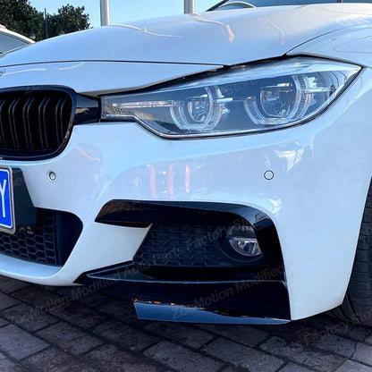 For BMW 3 Series F30 F31 Front Bumper Side Splitters Spoilers