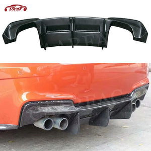 For E82 Carbon Fiber Rear Lip Diffuser Spoiler BMW Series E82 1M