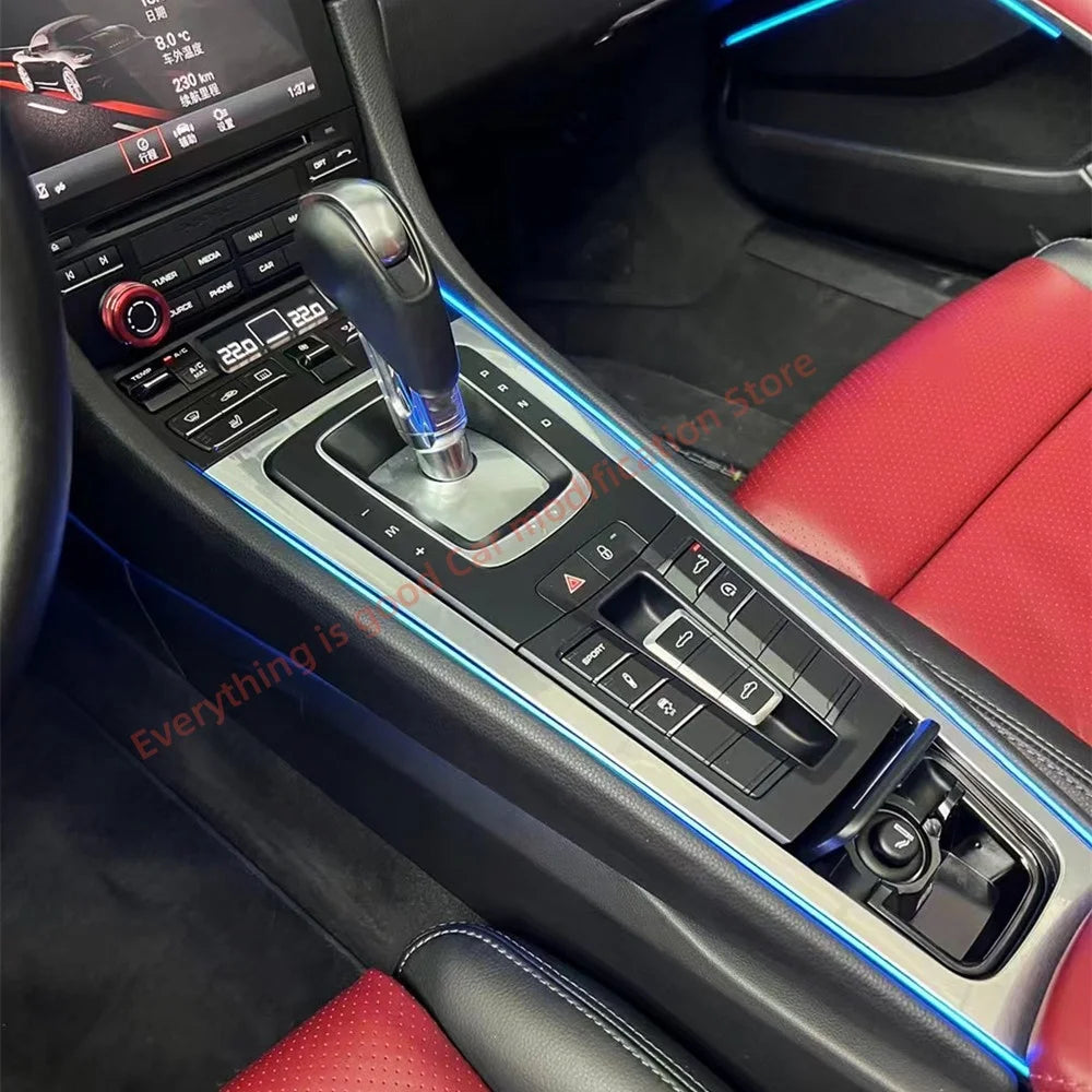 For Porsche 718 911 Atmosphere Lamp Interior Lighting Upgrade