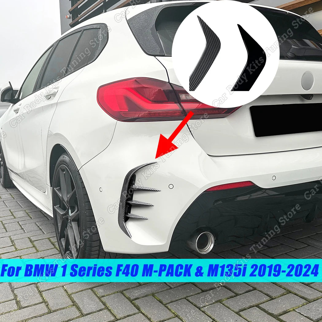 For BMW 1 Series F40 M-PACK Rear Wind Spoiler Knife Exterior ABS