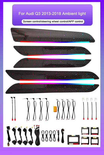 For Audi Q3 2013-2018 Models Symphony Interior Kit 64-color
