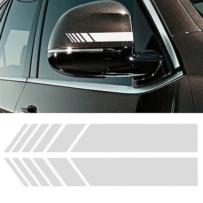 Fashion Color Stripe Sticker non-fading Racing Strips Side Rear