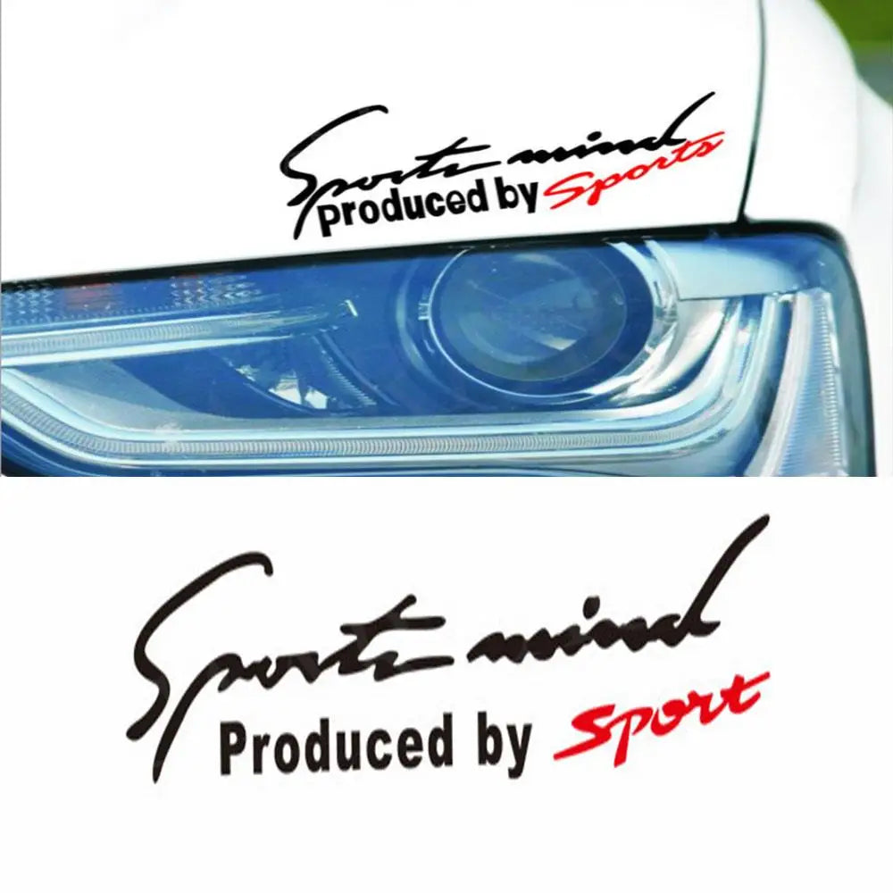 For Audi Sport Letter Sticker Decal Emblem Badge Mind Automobile