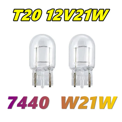W21W W21 5W Halogen Bulbs T20 Turn Signal 12v21w