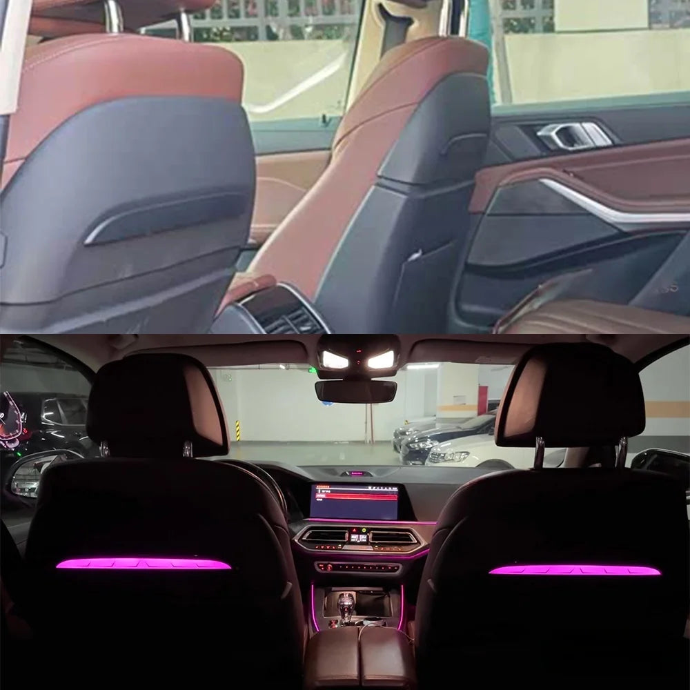 For BMW X5 X6 X7 G05 Color Rear Crystal SEAT Back Ambient G06