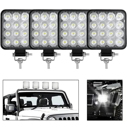 For Offroad Work Driving Super Bright Fog Drl Trucks 4X4 ATV