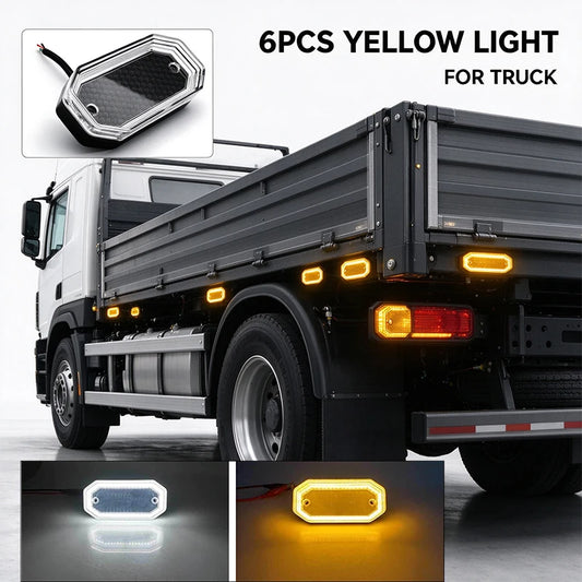 For Rv Lorry Side Lamp 1X Truck Turn Signal Strobe Dynamic