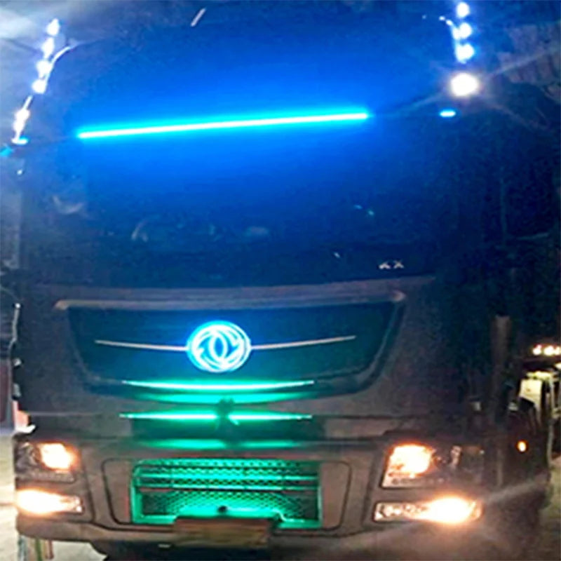24V Monochrome Refitted Trucks Atmosphere Buses Daytime Running