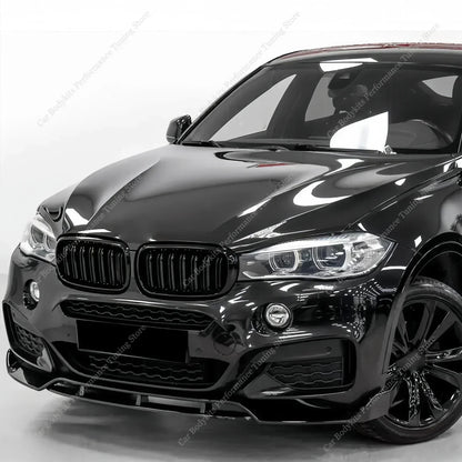 For BMW X6 F16 M Sport 4PCS Performance Gloss Front Bumper