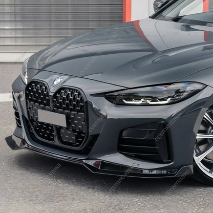 For BMW G22 G23 G24 G26 M Sport Mp Front Bumper Lip Splitter