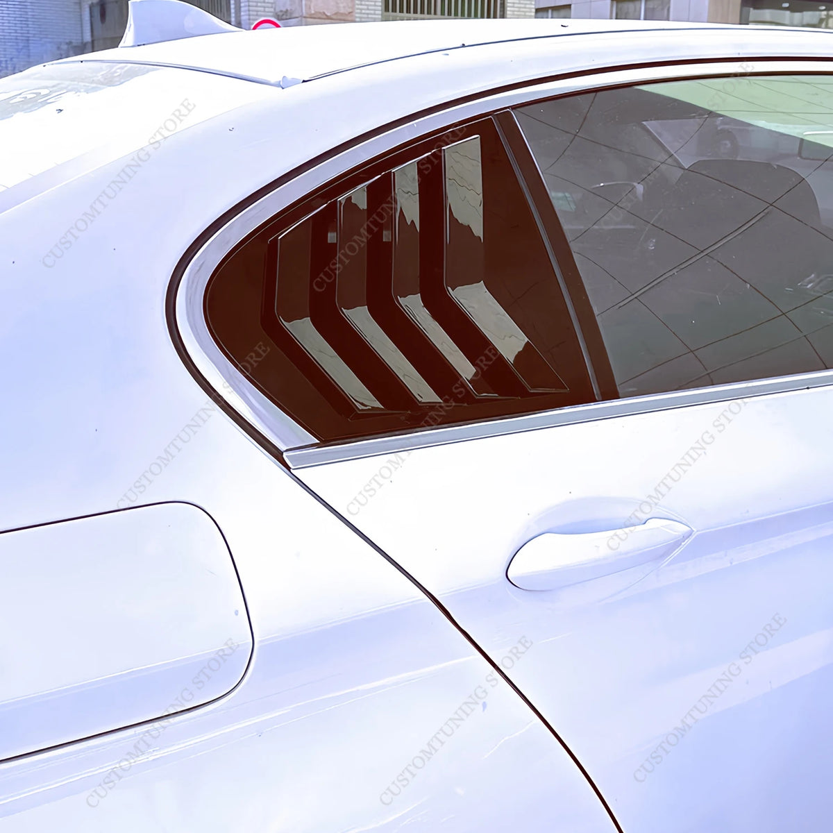 For BMW F10 525I 530D 530I Rear Window Louvers 545I M550I 550D