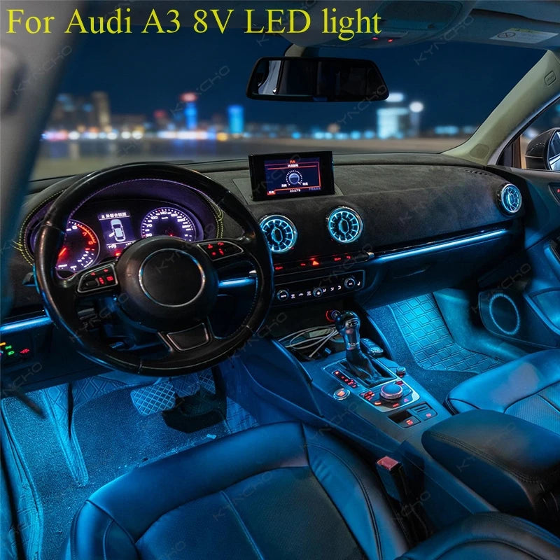 For Audi A3 8V LED Kyncho Ambient Lighting Interior Symphony