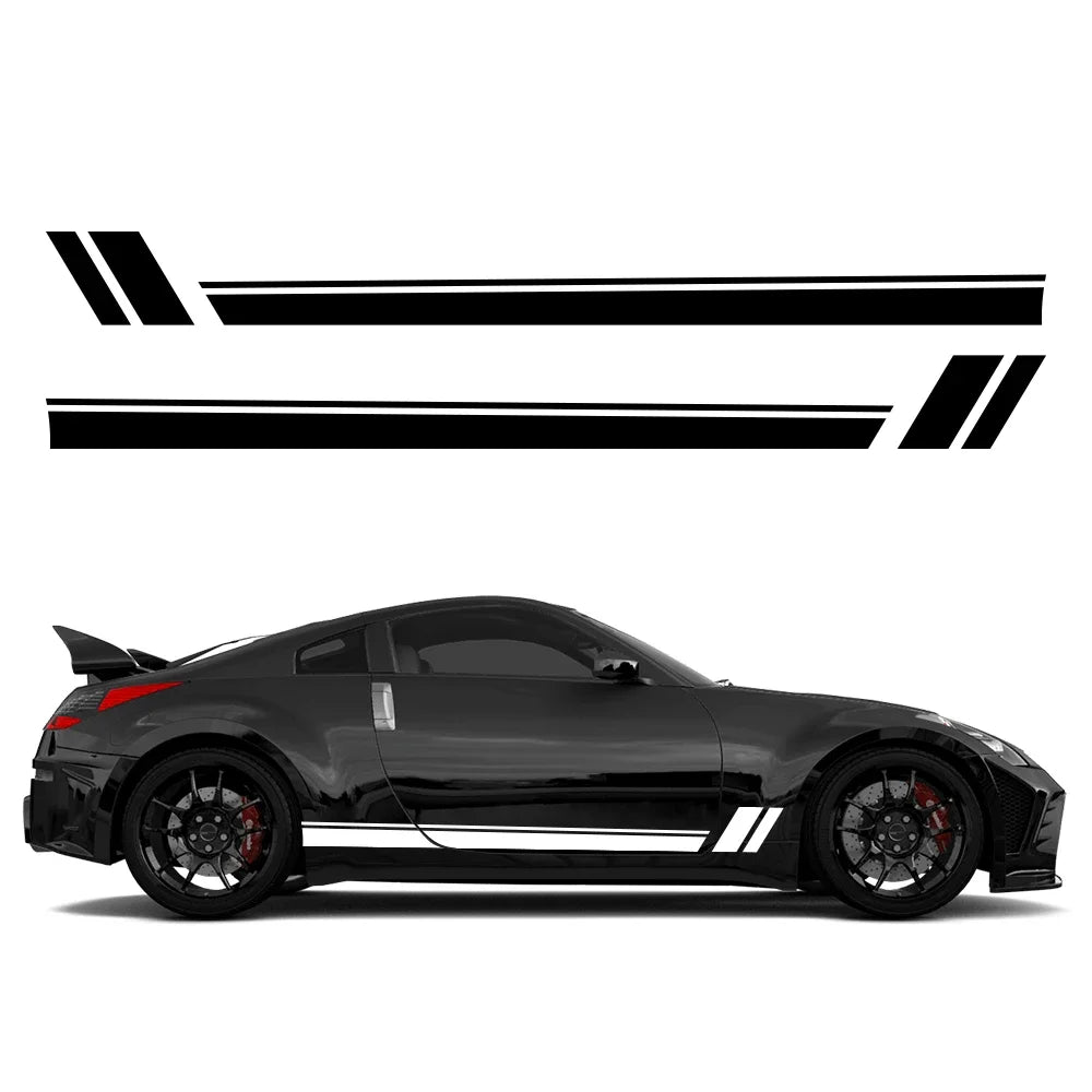 For Nissan Z-Cars 370Z Fairlady Z34 Side Stripe Stickers Fashion
