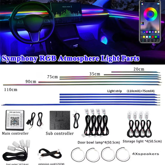 In Symphony RGB Atmosphere Parts Main Sub Controller 110CM