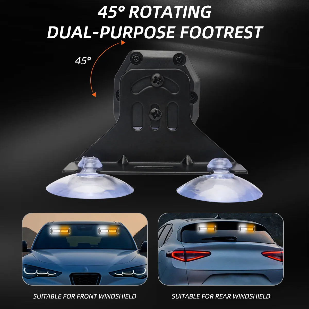 For Automobiles Trailers In Emergency Strobe Amber Flashing