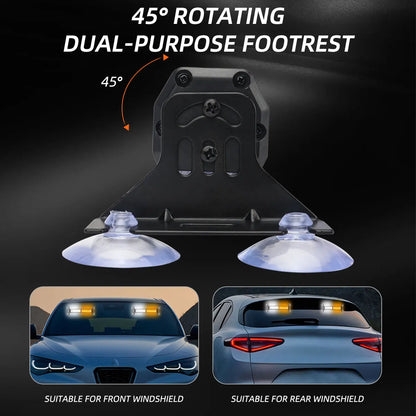 For Automobiles Trailers In Emergency Strobe Amber Flashing