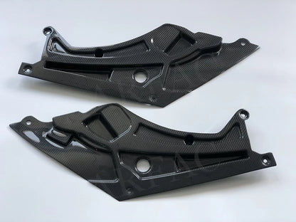 For BMW M2 M3 M4 G87 Dry Carbon Fiber Engine Compartment Shroud