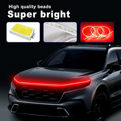 Daytime Running Strip Start Scan Yellow Turn Signal Indicator