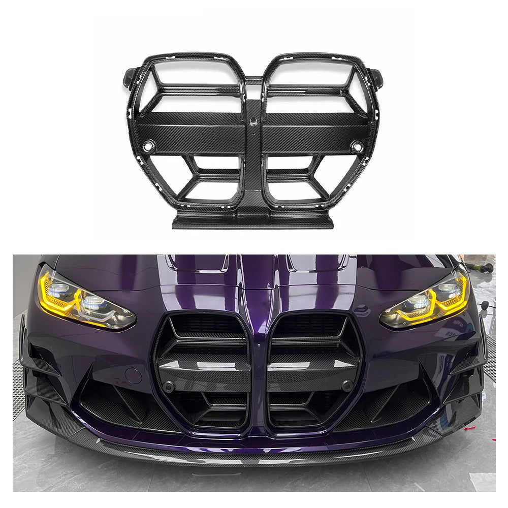 For BMW M3 M4 2021-2024 G80 G82 Genuine Dry Carbon Fiber