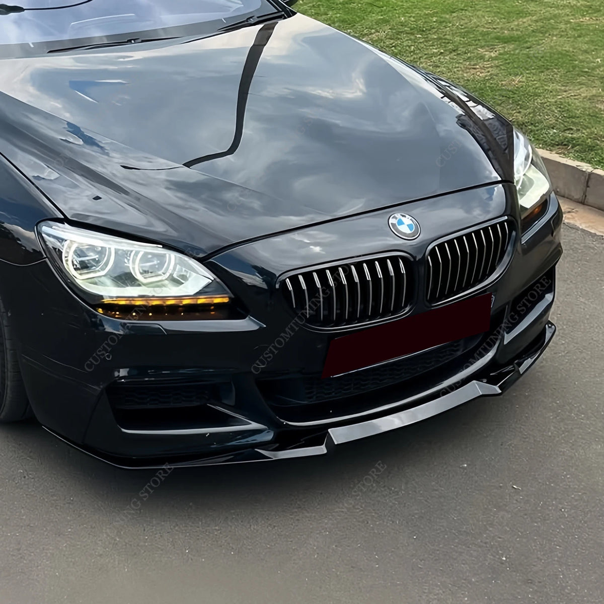 For BMW F06 F12 F13 640I Mp Front Bumper Lip Spoiler Splitter