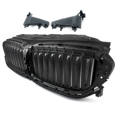 For BMW 5 Series G30 G31 520I 530D 2017 2020 Black Grill Grid