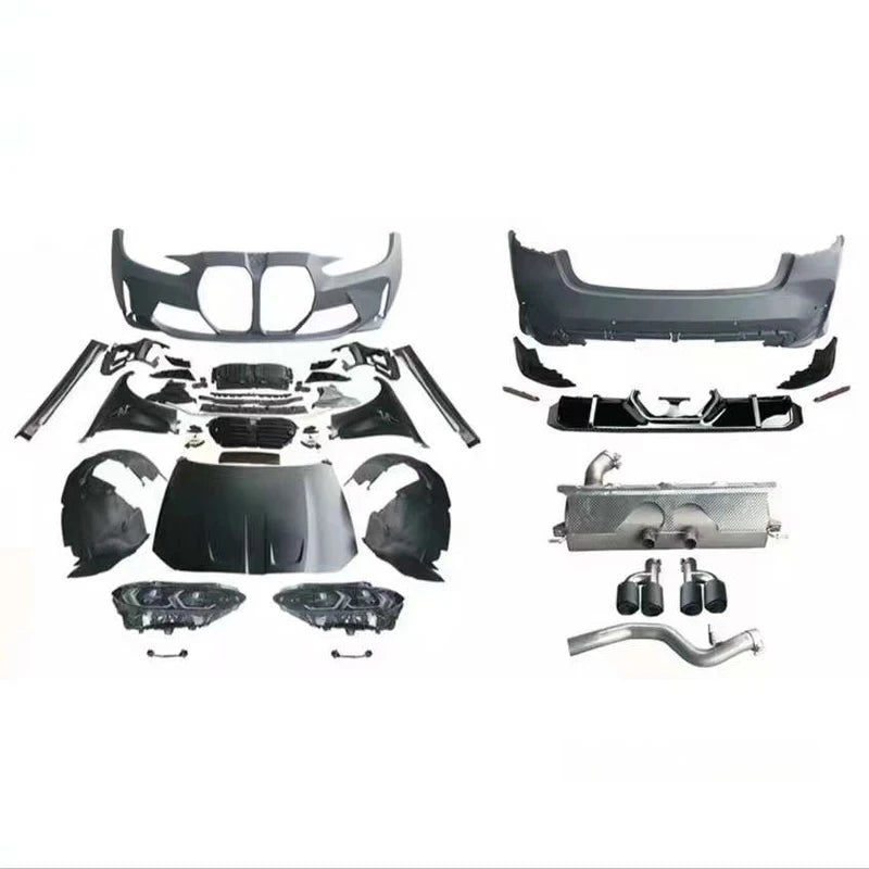 For 4 Series Body Kit F32 F33 F36 Upgrade G82 M4 Wide Body