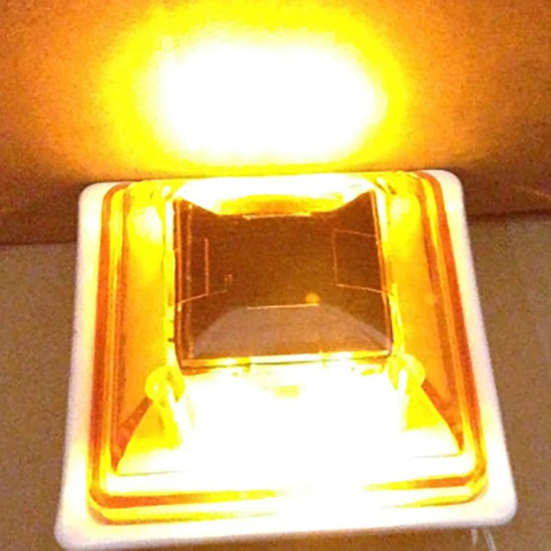 Rechargeable Solar Strobe Warning Highway Guardrail Outline