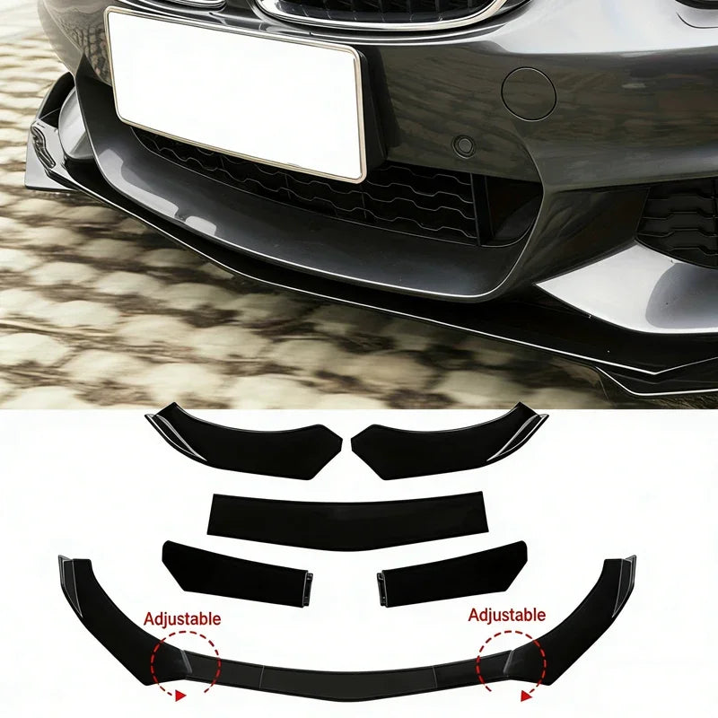 For Nio ET7 5PCS ABS Material Front Bumper Separator Lip Body Kit