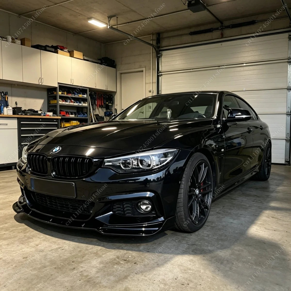 For BMW 4 Series F32 F33 Glossy Black F36 M Sport 2013-2020 3PCS