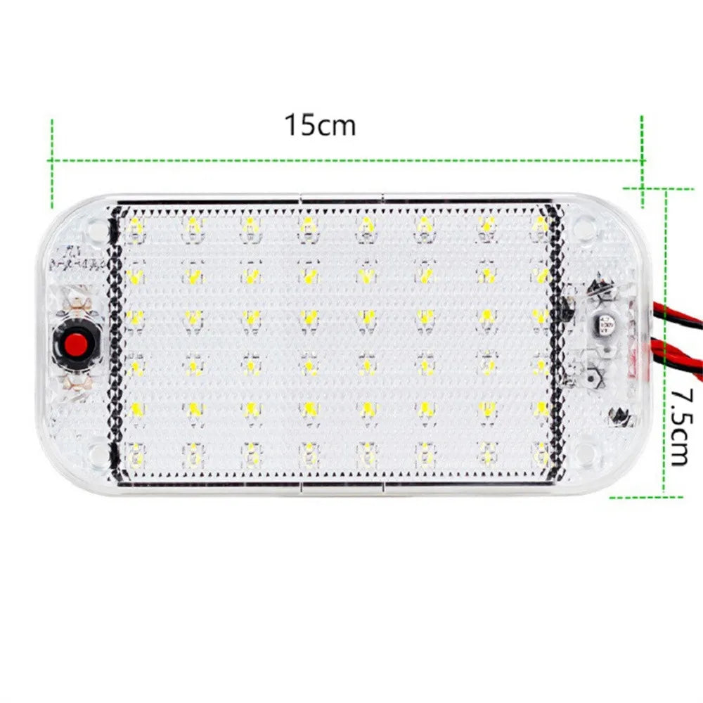 ultra-bright 48 12v-24v Panel Interior Reading Cabin Strip Van