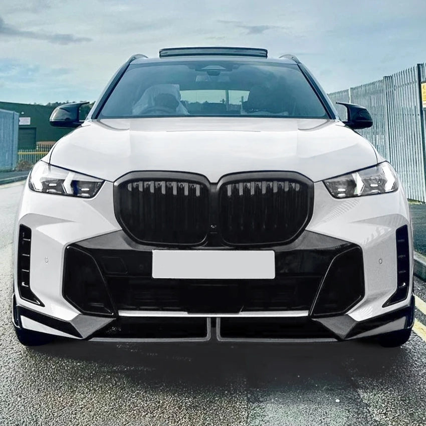For BMW X5 G05 Lci 40I Front Bumper Splitter Lip Spoiler
