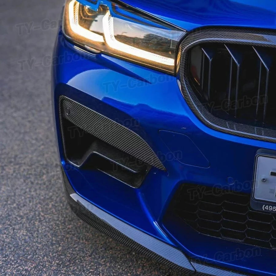 For BMW F90 M5 Lci 2021+ Set Front Fog Air Vent Bodykits Trims