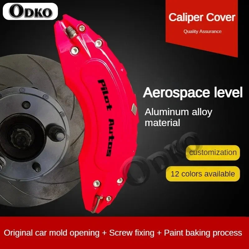 For Rivian Brake Caliper Cover Aluminum Alloy Front Rear Wheel