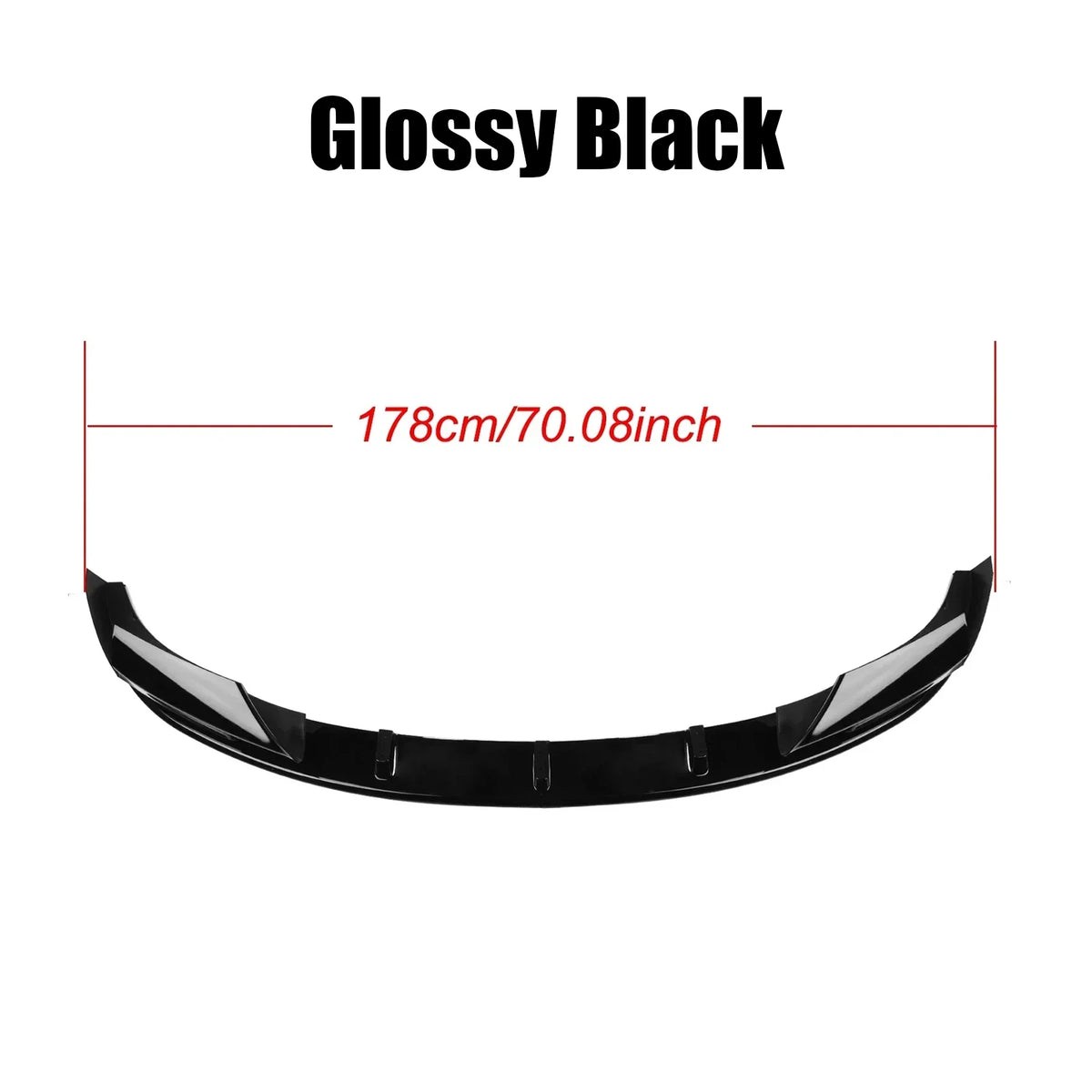 For BMW F10 M5 2012-2016 4PCS Front Bumper Spoiler Lip Splitter