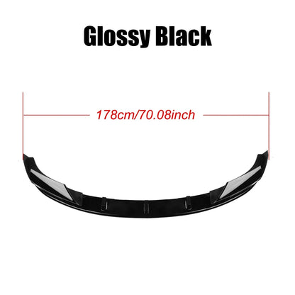 For BMW F10 M5 2012-2016 4PCS Front Bumper Spoiler Lip Splitter