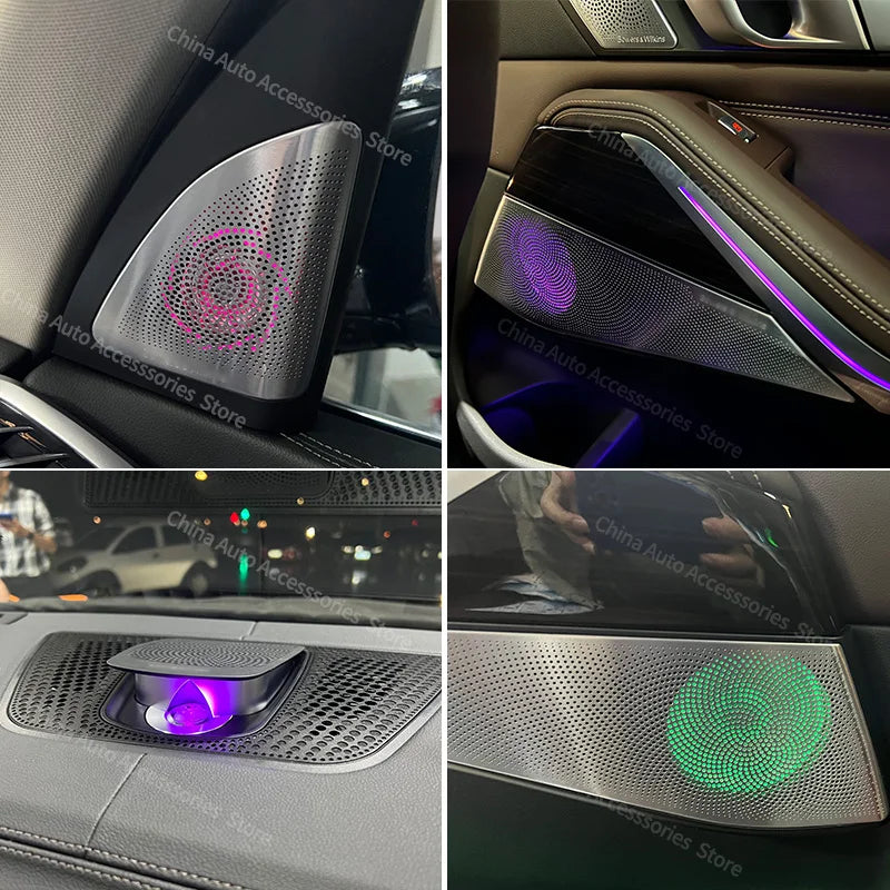 For BMW G05 X5 G07 X7 Audio Cover Series Front Rear Door Glow