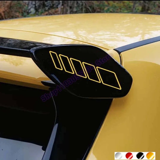 For Mercedes Benz Amg W211 W205 2PCS Rear Roof Spoiler Sticker
