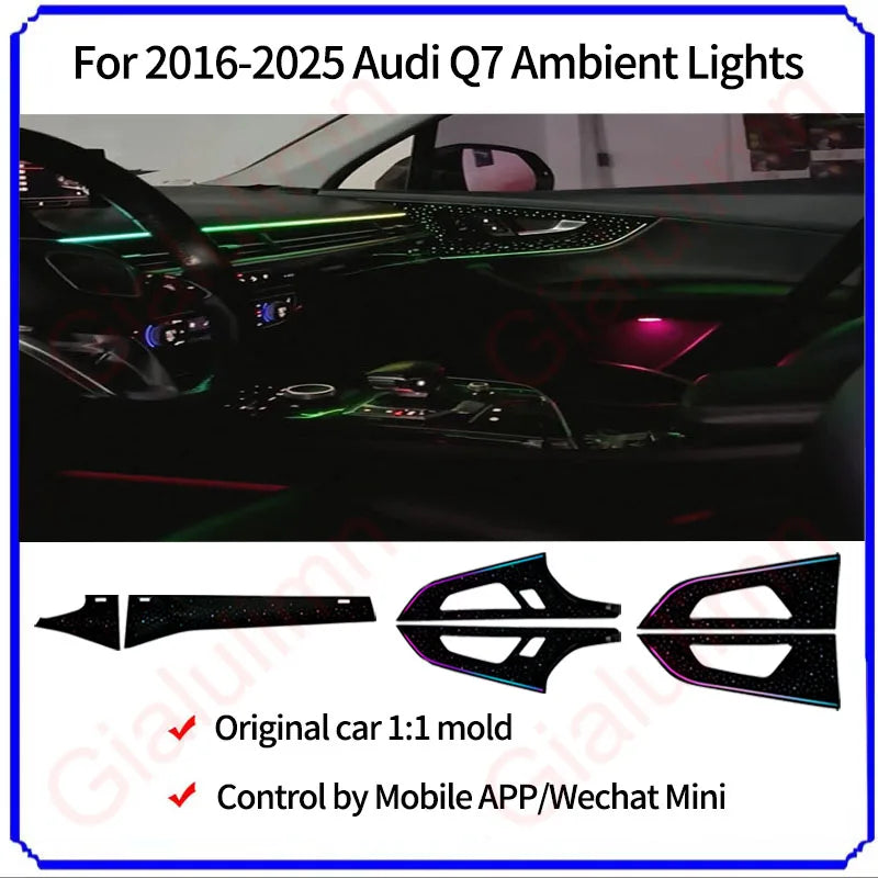 For Q7 2016-2025 Atmosphere Environmental Moodlight Gialulimn
