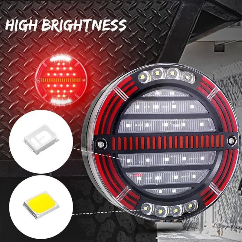 arrivals-led Tail Round 12V 24V Sequential Turn Signal Truck