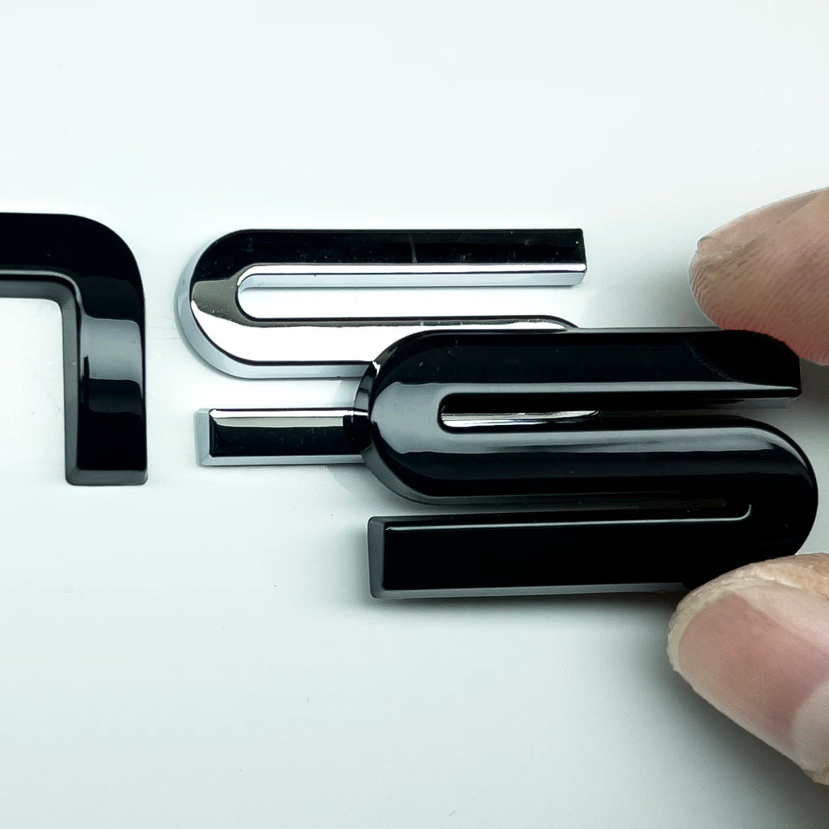For BYD Seal U Black Front Emblem Rear Badge Black Warrior