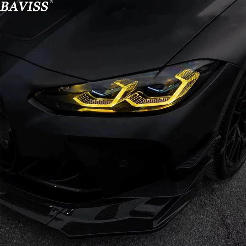 For BMW M3 M4 G22 G23 Yellow Lemon Laser Headlight Drl Modules