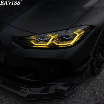 For BMW M3 M4 G22 G23 Yellow Lemon Laser Headlight Drl Modules