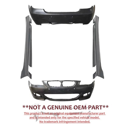 For BMW 5 Series E60 2003‑2009 Upgrade M5 Front Rear Bumper Side
